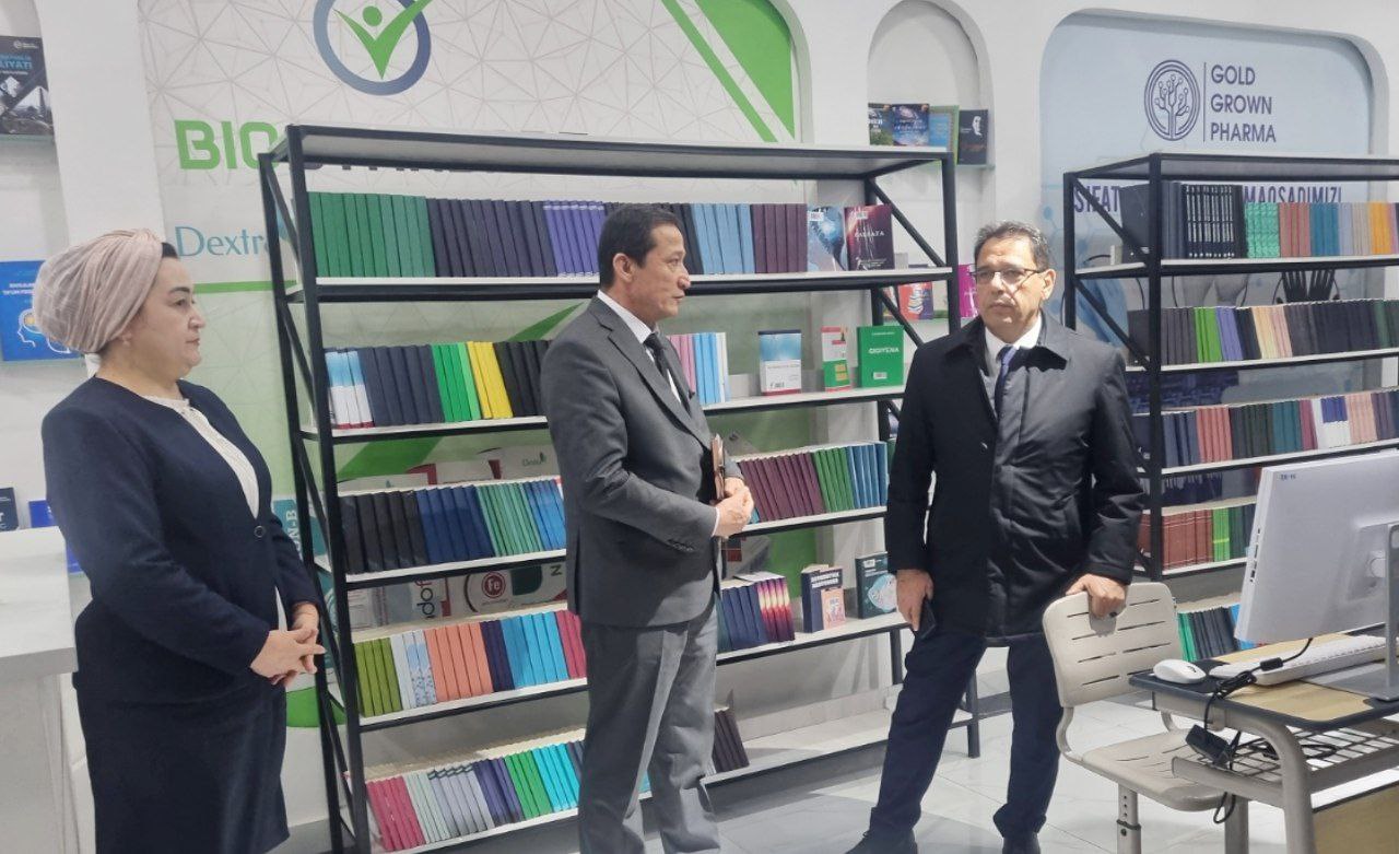 The visit of the Minister of Higher Education, Science and Innovation of the Republic of Uzbekistan Kungirotboy Avezimbetovich Sharipov to the university