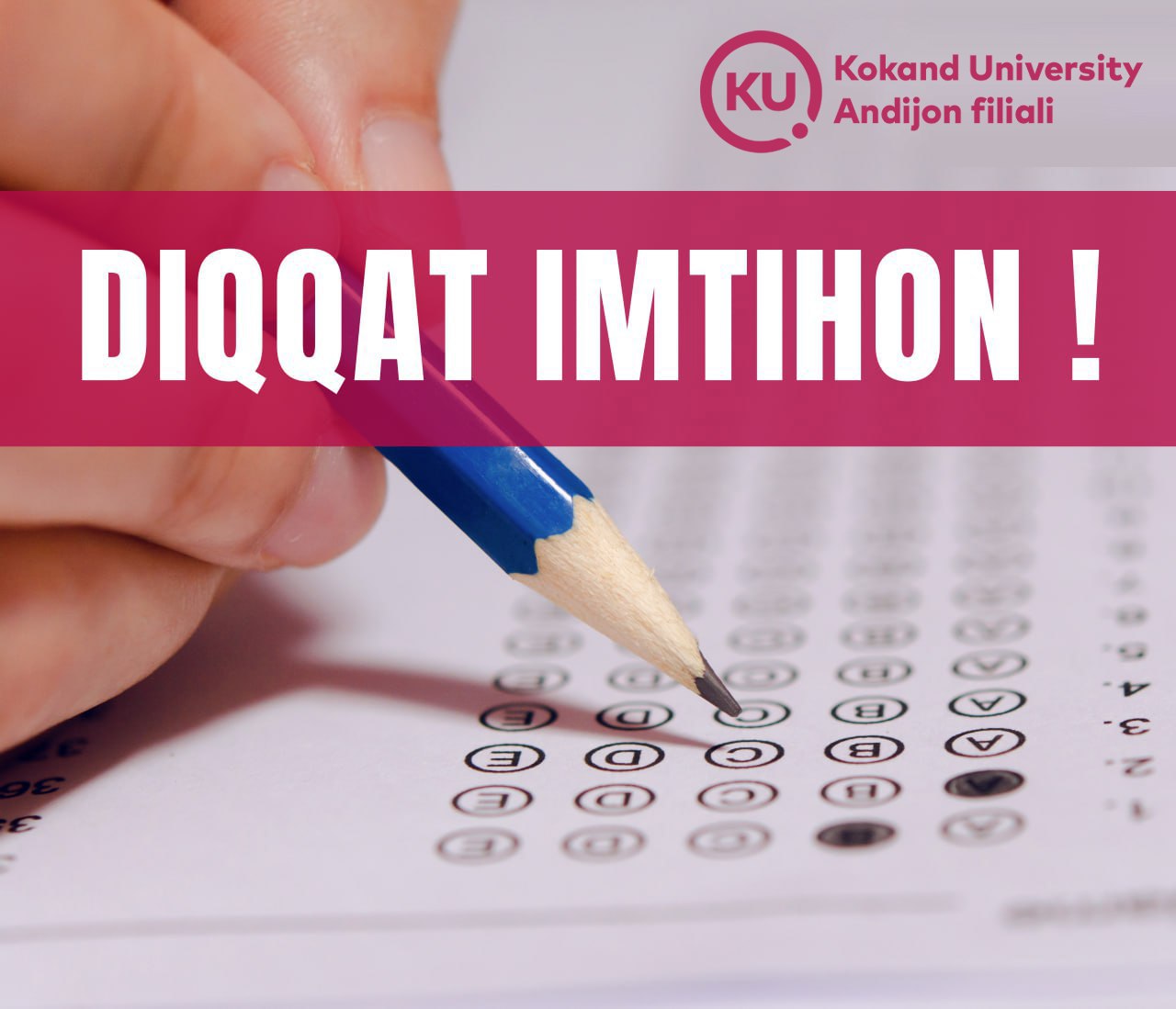 Diqqat! Imtihon!