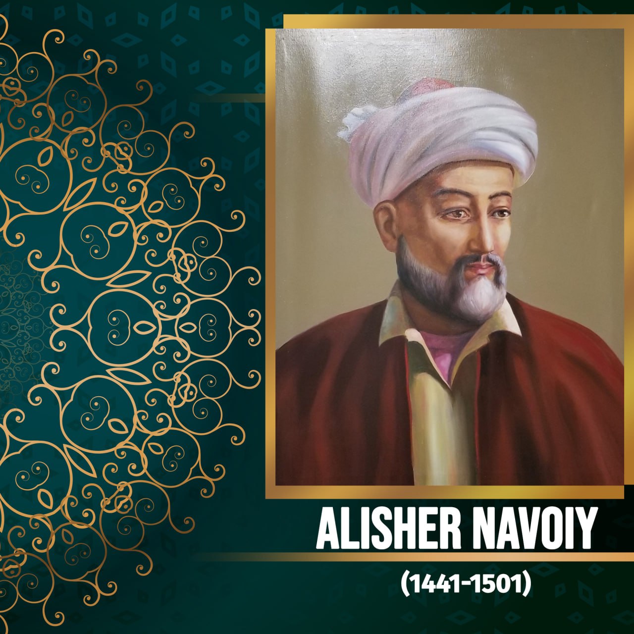 583rd anniversary of Alisher Navoi's birth